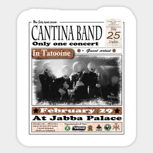 cantina band Sticker